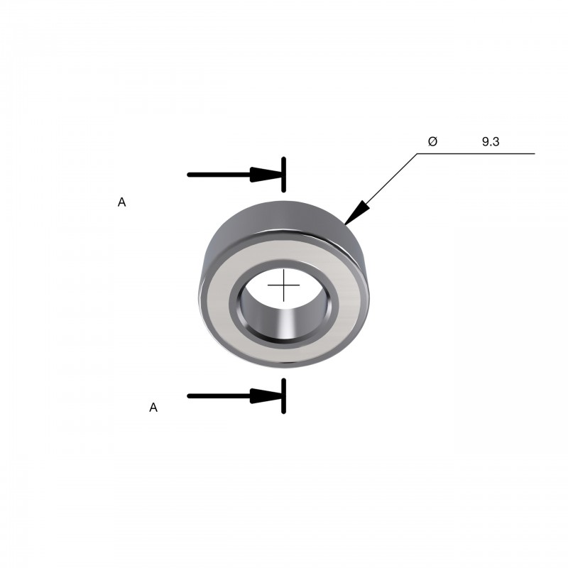 Подшипник Rtr B B9 9,3x4,76x3,17 мм - 1 шт. (4932501063)