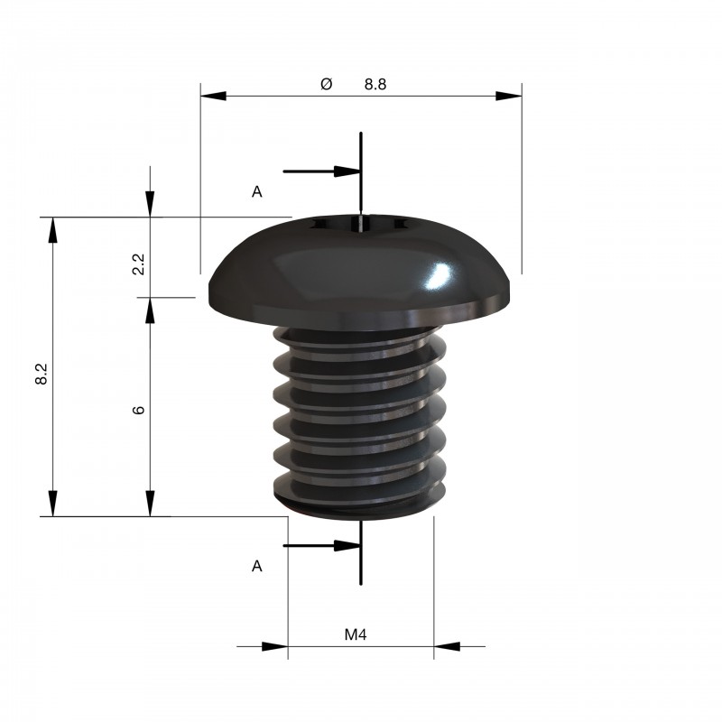 Винт Rtr B. S2 TX M3x6 - 1 шт. (4932501076)