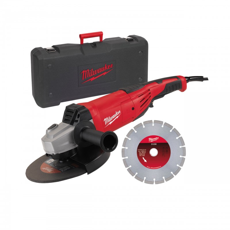 Угловая шлифовальная машина мощностью 2200 Вт, AG 22-230 D-SET DMS (4933440292)