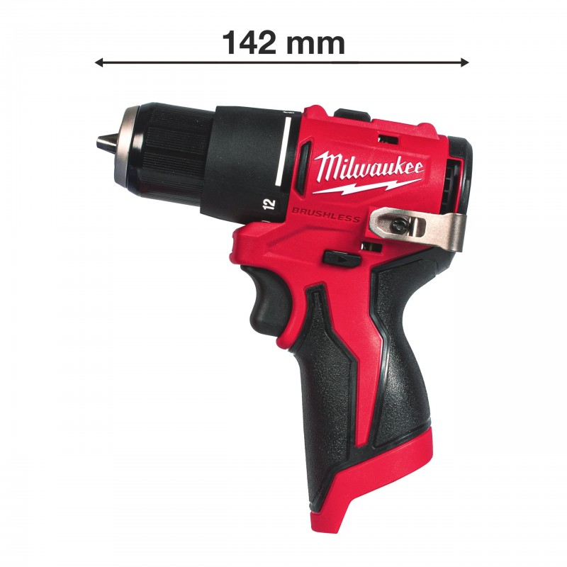 Компактная бесщеточная ударная дрель M12 BLPDRC-0 (4933500421)