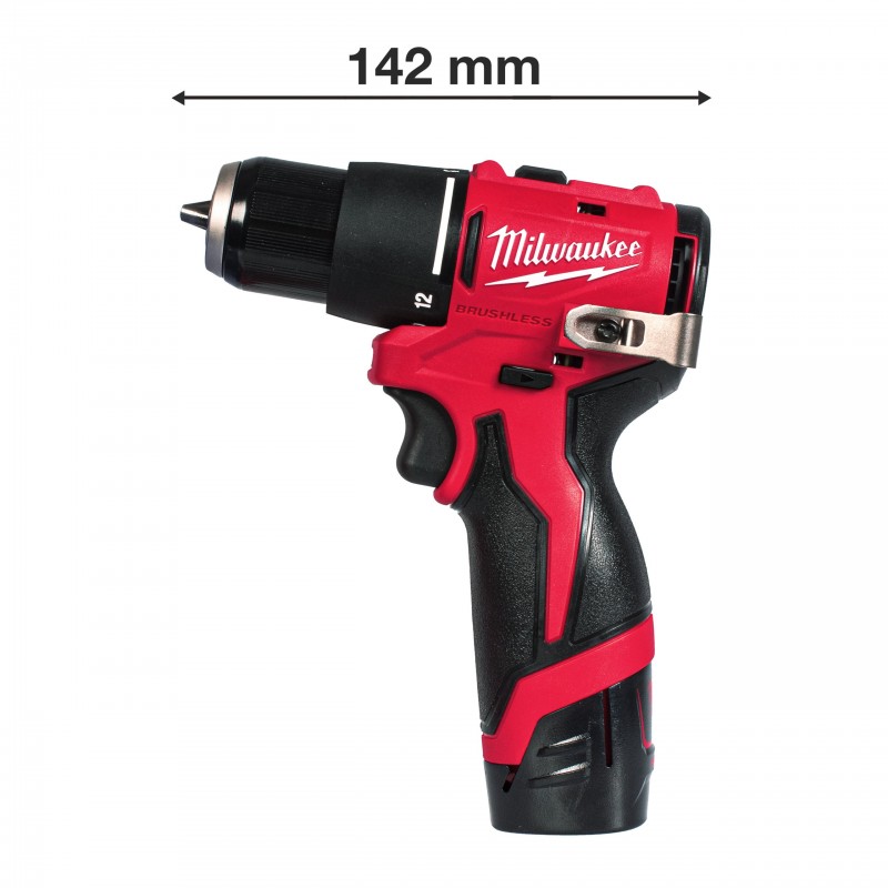 Компактная бесщеточная ударная дрель M12 BLPDRC-202C (4933500422)
