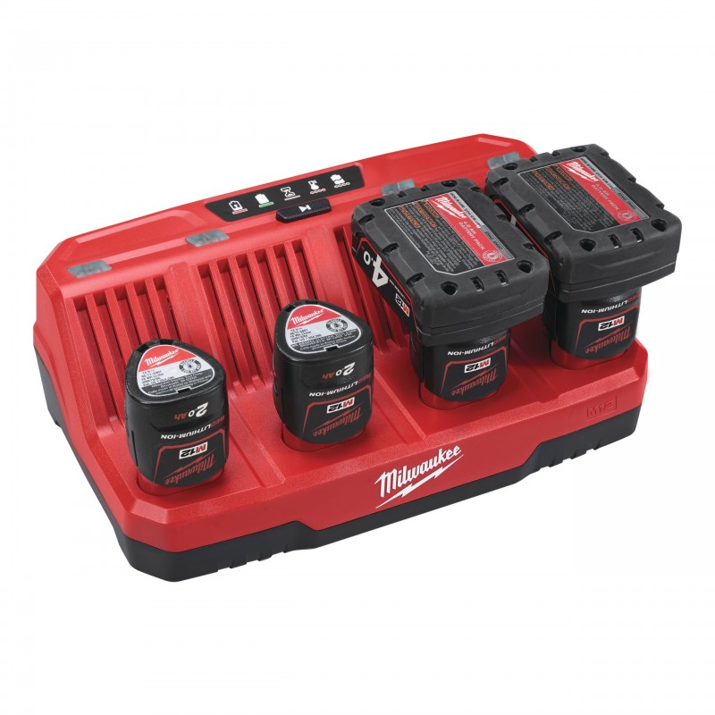 Зарядное устройство M12™ с 4 отсеками, M12 C4 (4932430555)