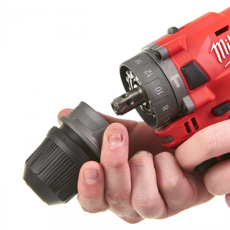 M12 FUEL™ сверхкомпактная ударная дрель со съемным патроном, M12 FPDXKIT-602X (4933464189)