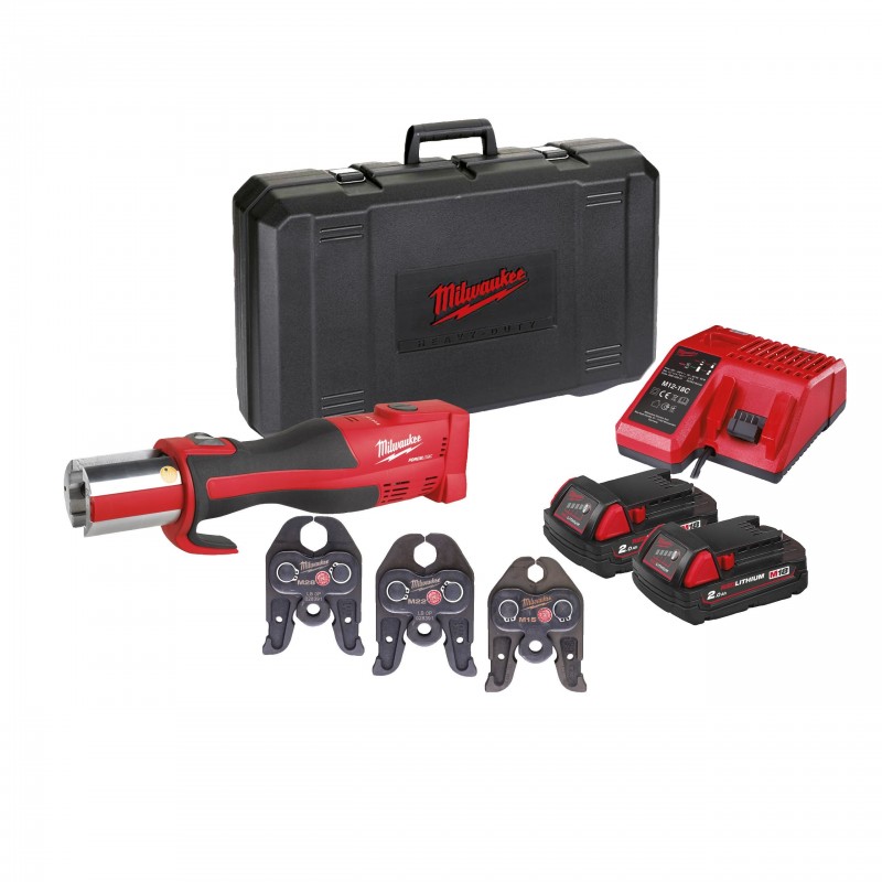 Бесщеточный прессовый инструмент M18™ FORCE LOGIC™, M18 BLHPT-202C M-SET
