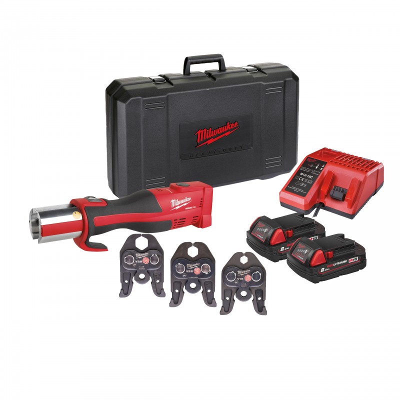 Бесщеточный прессовый инструмент M18™ FORCE LOGIC™, M18 BLHPT-202C V-SET