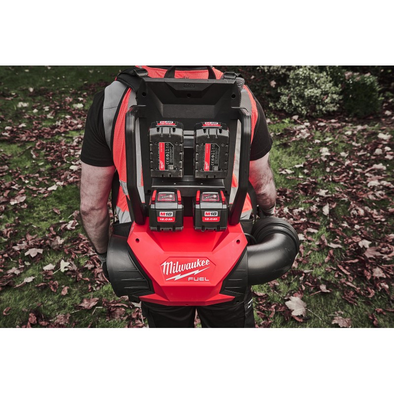 Аккумуляторная ранцевая воздуходувка M18 F2BPB-124 FUEL (4933499231)