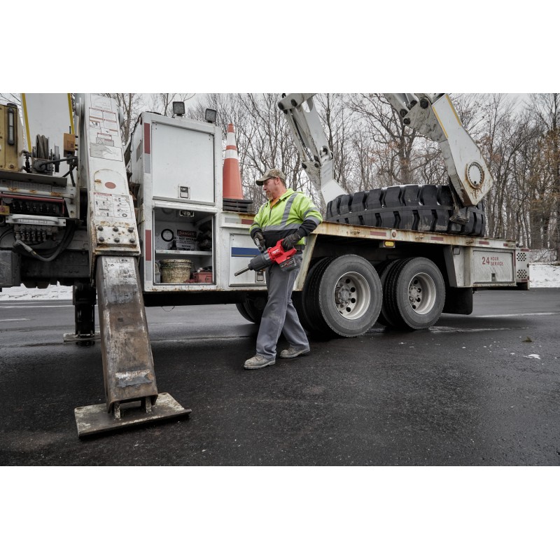 M18 ONEFHIWF1D-121C Высокомоментный ударный гайковёрт с D-образной рукояткой, фрикционным кольцом и удлинённым шпинделем (4933499251)