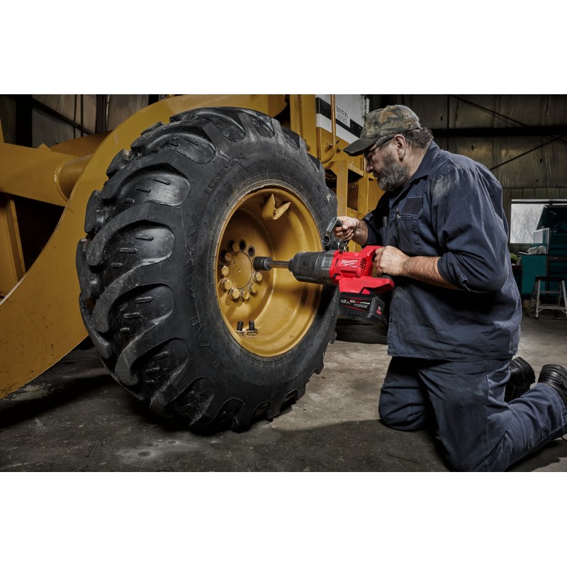 M18 ONEFHIWF1D-121C Высокомоментный ударный гайковёрт с D-образной рукояткой, фрикционным кольцом и удлинённым шпинделем (4933499251)