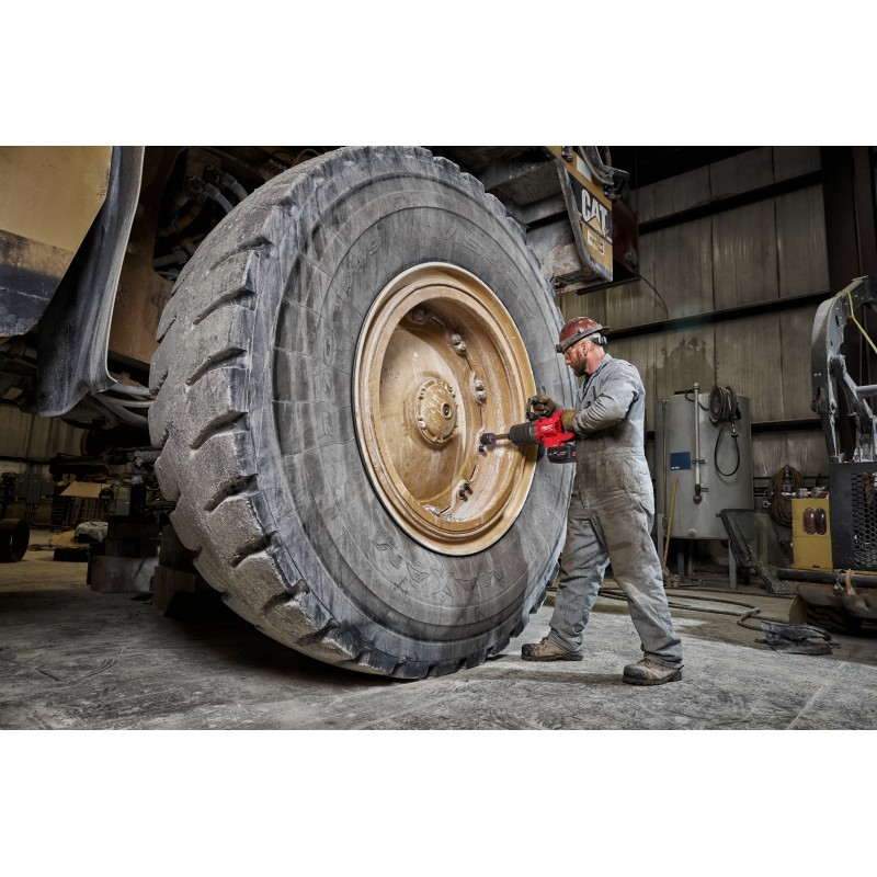 M18 ONEFHIWF1D-121C Высокомоментный ударный гайковёрт с D-образной рукояткой, фрикционным кольцом и удлинённым шпинделем (4933499251)